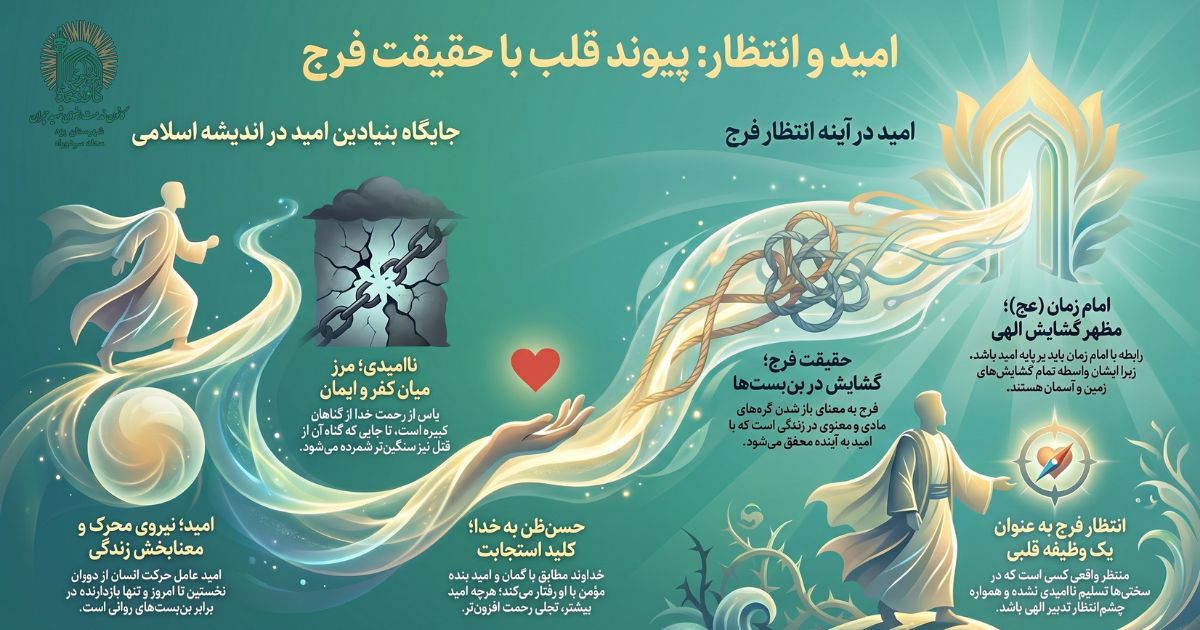 تصویر وظایف سه‌گانه‌ی منتظران امام زمان در راهنمای جامع