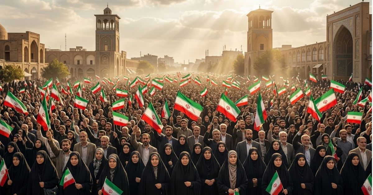 حضور حماسی و ایستادگی مردمی در برابر مستکبران