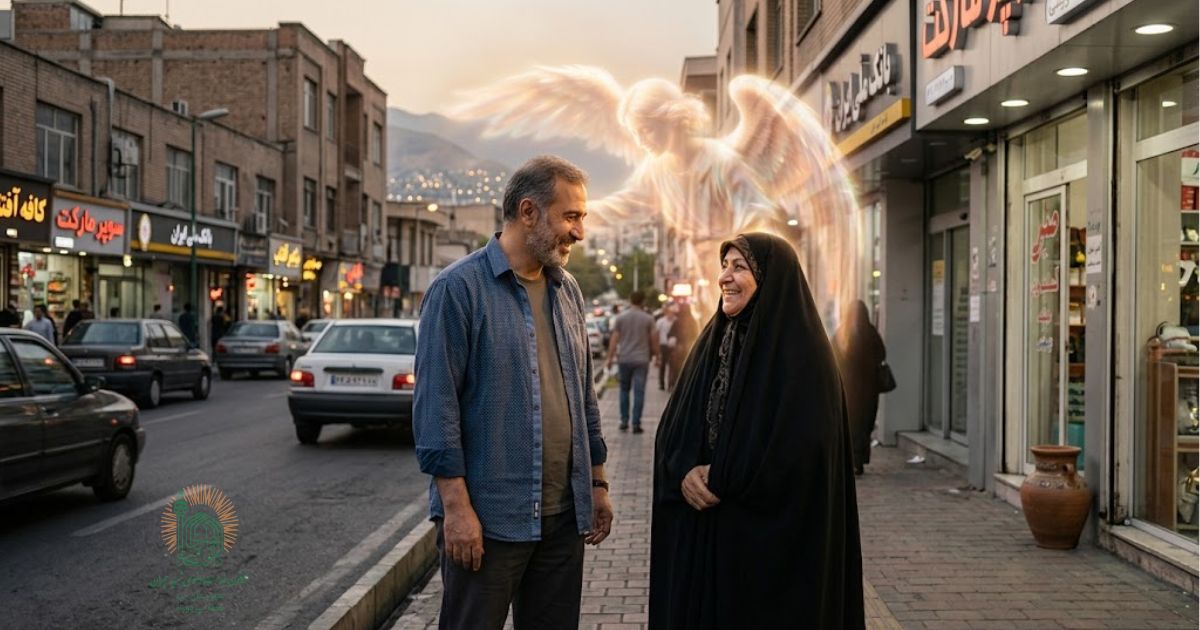خلق فرشته محافظ از طریق لبخند زدن و شاد کردن دل انسان‌ها